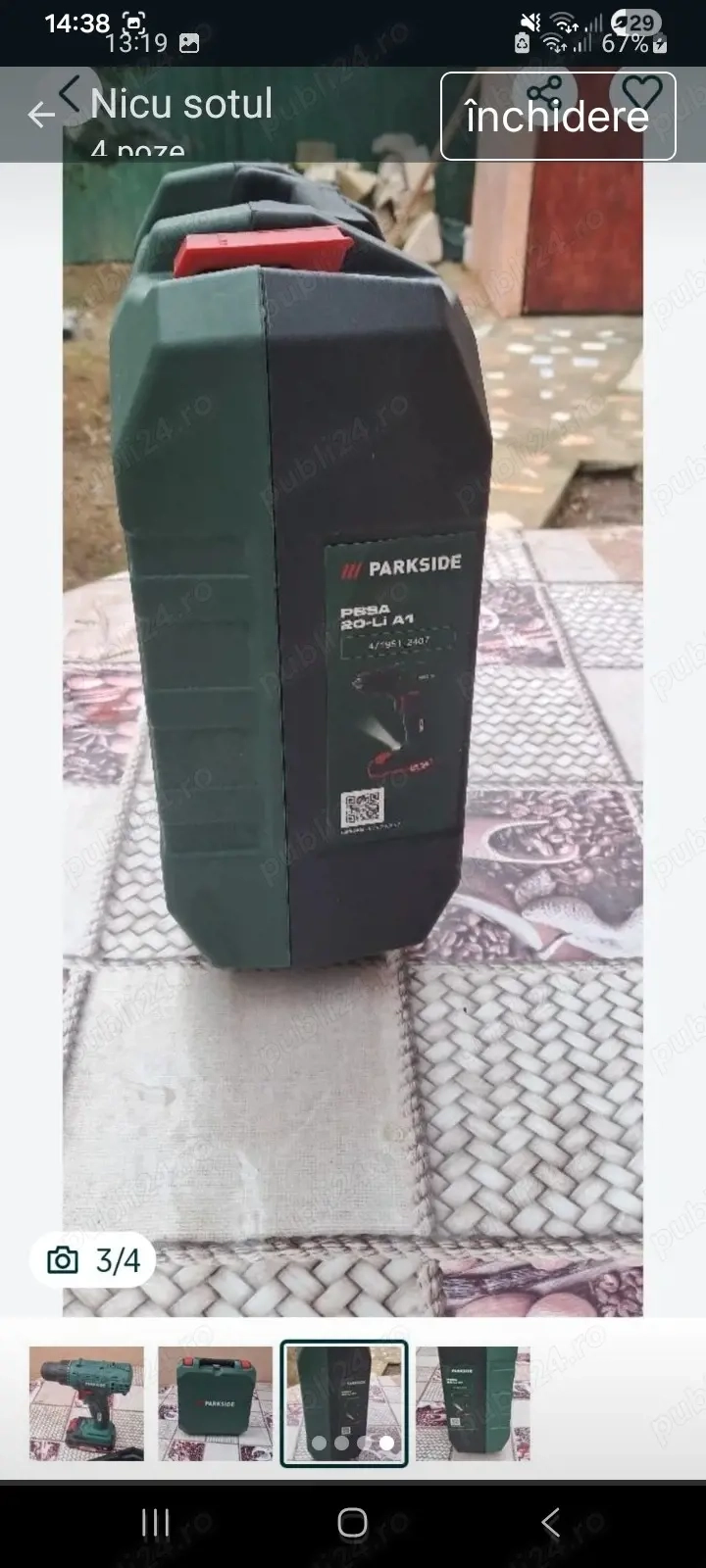 bormașina Parkside noua