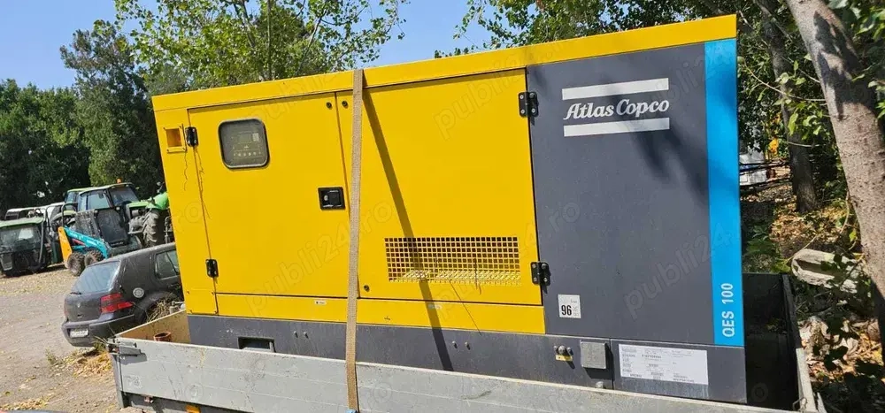 2x Generatoare Atlas Copco QES 80 + QES 100 2023, noi Germania