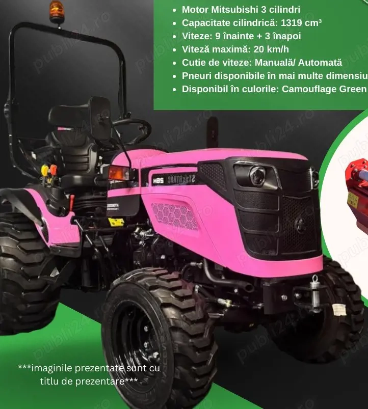 TRACTOR 26 CP Startrac- Inmatriculabil