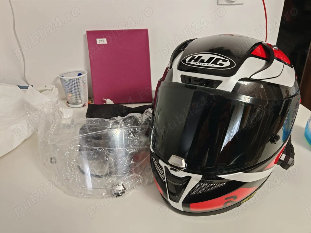 Casca moto (M) HJC RPHA 11 + Accesorii