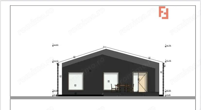 Casa individuala cu 4 camere de 107 mp, zona Giarmata