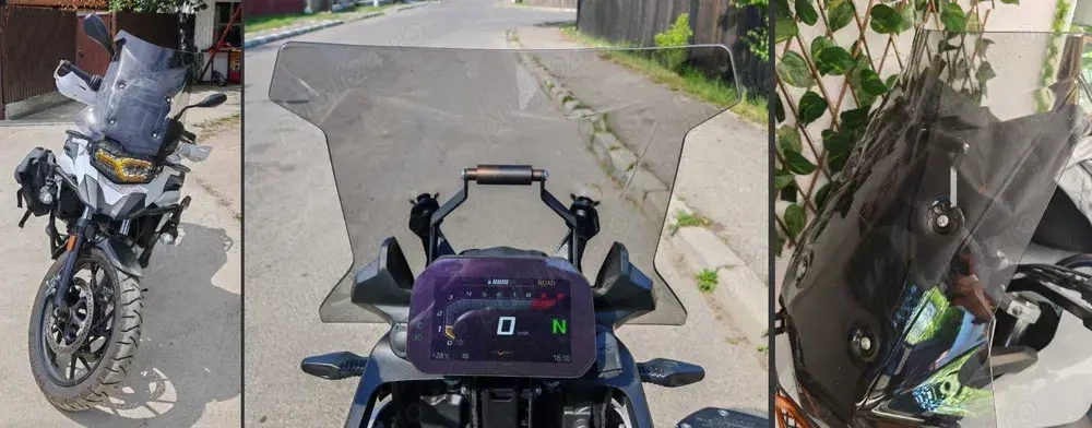 Parbriz moto smoke D5127S GIVI BMW F750 GS