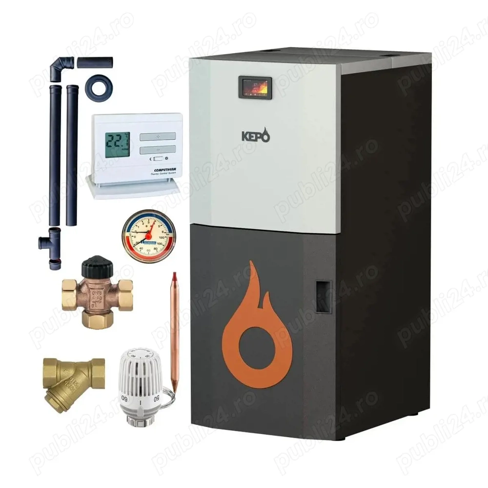 Pachet centrala pe peleti Kepo 