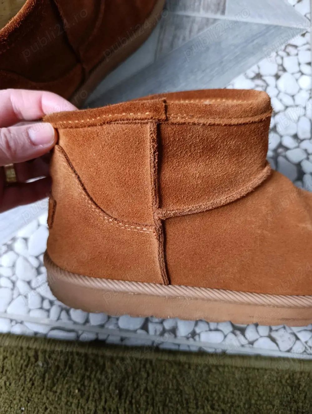 UGG din piele întoarsă dama!