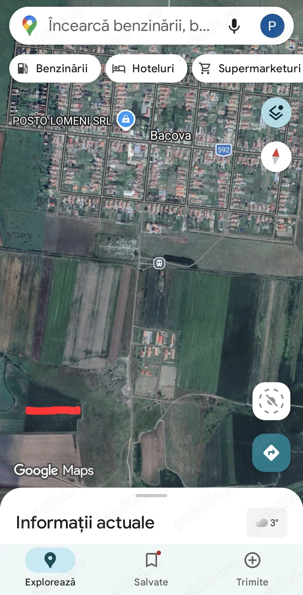 Vand teren agricol arabil 5000 de metri