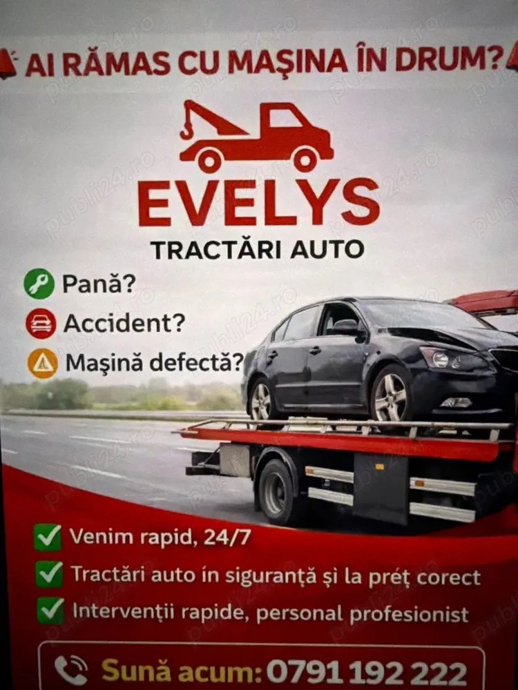 Platforma tractari auto 