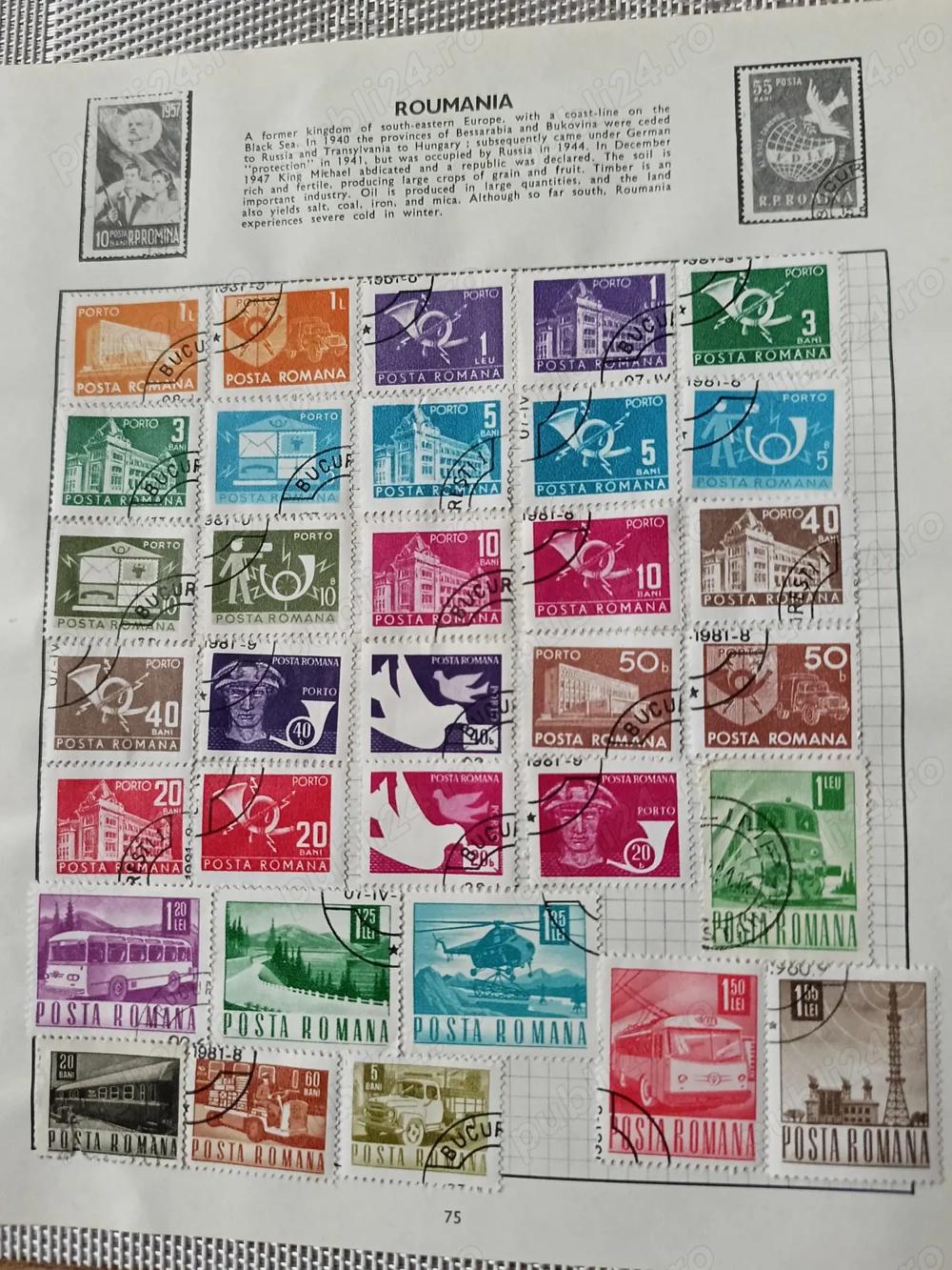 Colecție globală de timbre