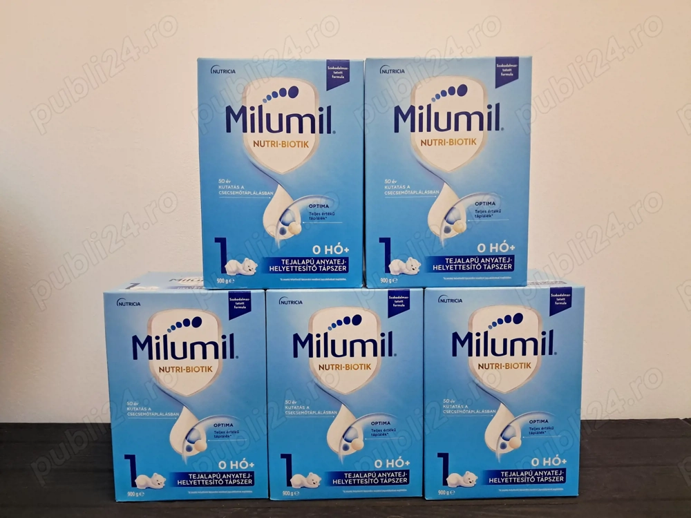 Milumil 1 NUTRI-BIOTIK 900g   Formula echivalentă cu Aptamil