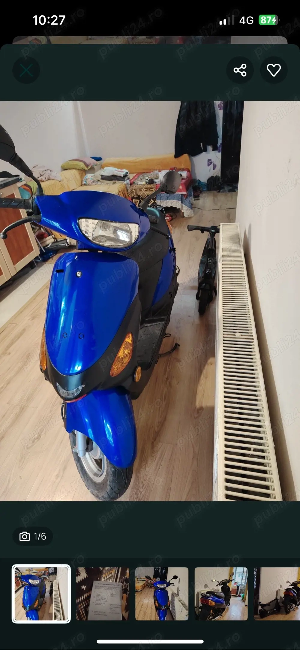 scuter china 49 4 timpi