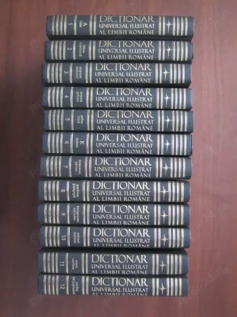 Dicționarul Universal al Limbii Române, 12 volume. 200 lei