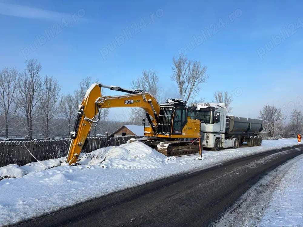 Inchiriem utilaje excavator 24to bobcat 