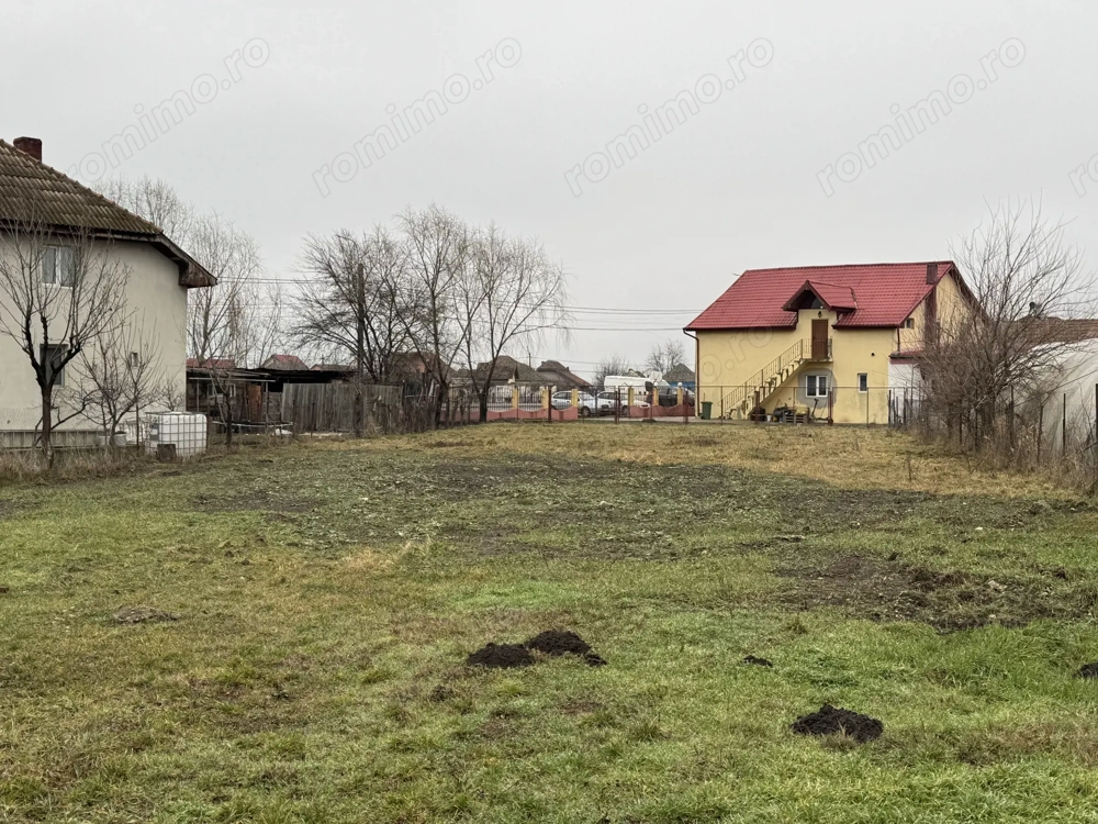 Teren Intravilan Becicherecu Mic 750mp,Utilitatile In Fata Parcelei,Asflat