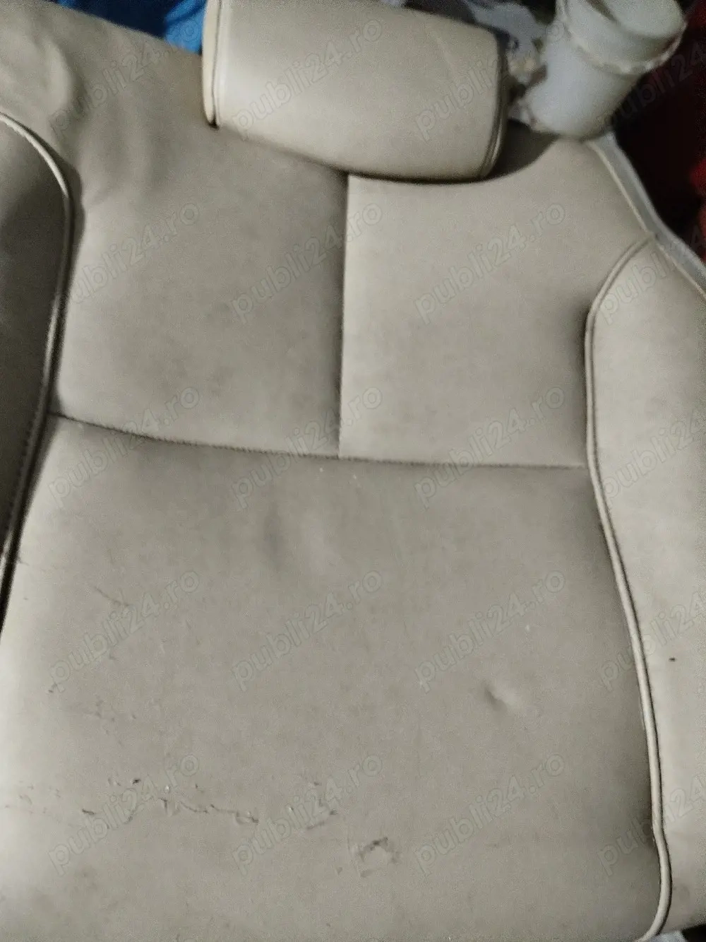 Vand scaune din piele bej pentru renault laguna 2