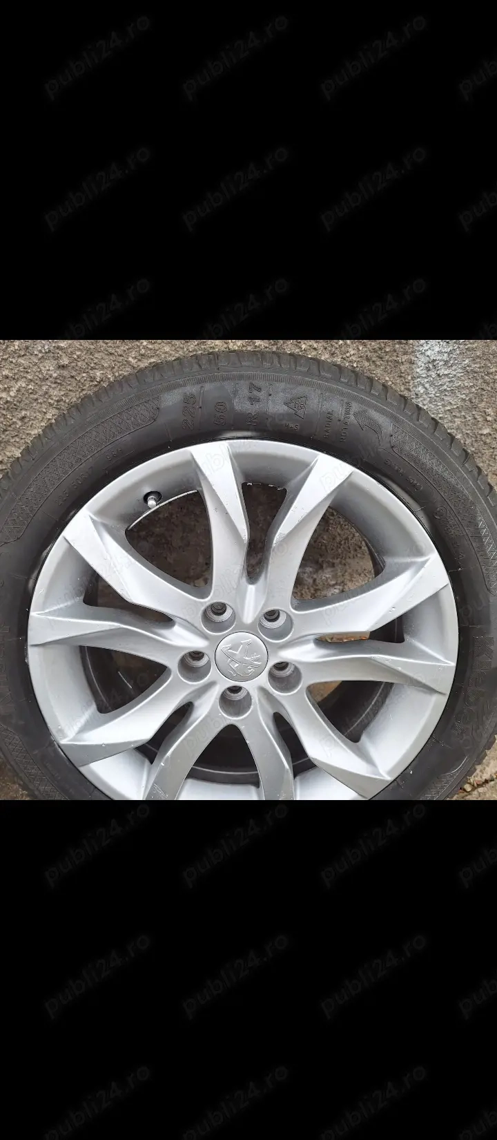 Jante aliaj de pegeout 