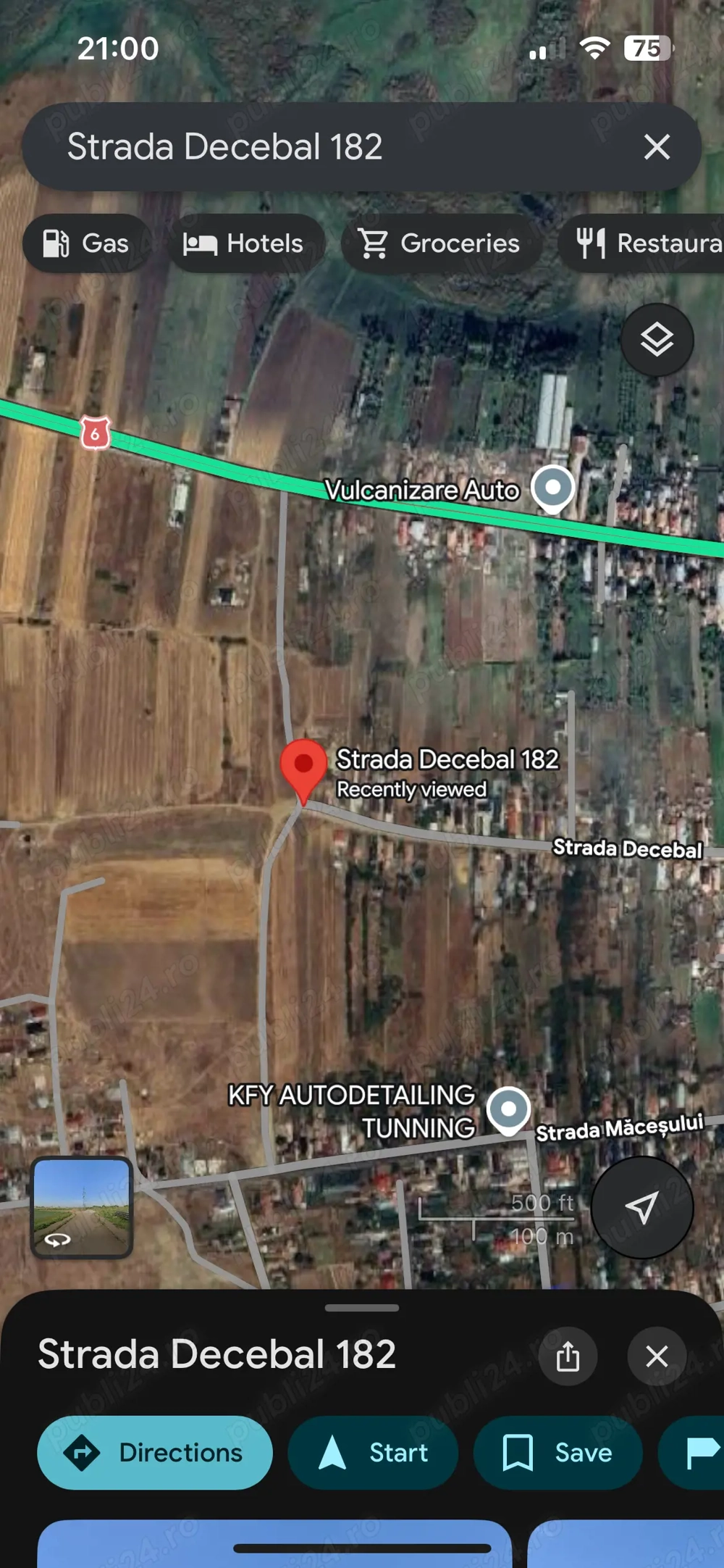 Teren intravilan Caracal