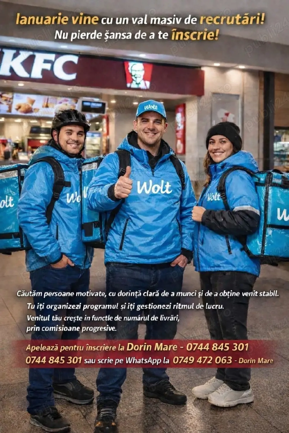 În Februarie ne mărim echipa 