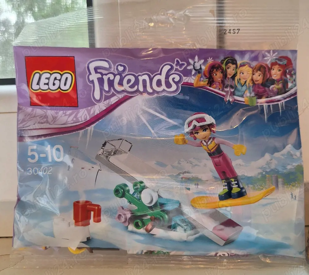 Plic Lego Friends Snowboard tricks