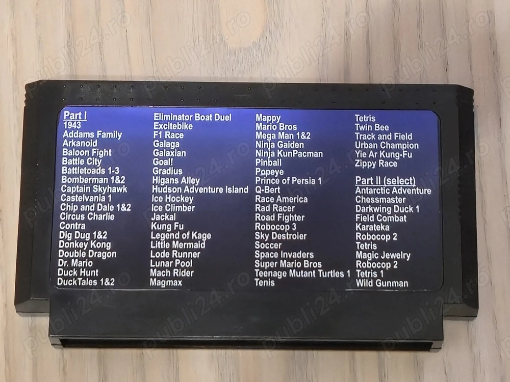 Discheta   Caseta Nintendo 8 bit famicom   famiclone