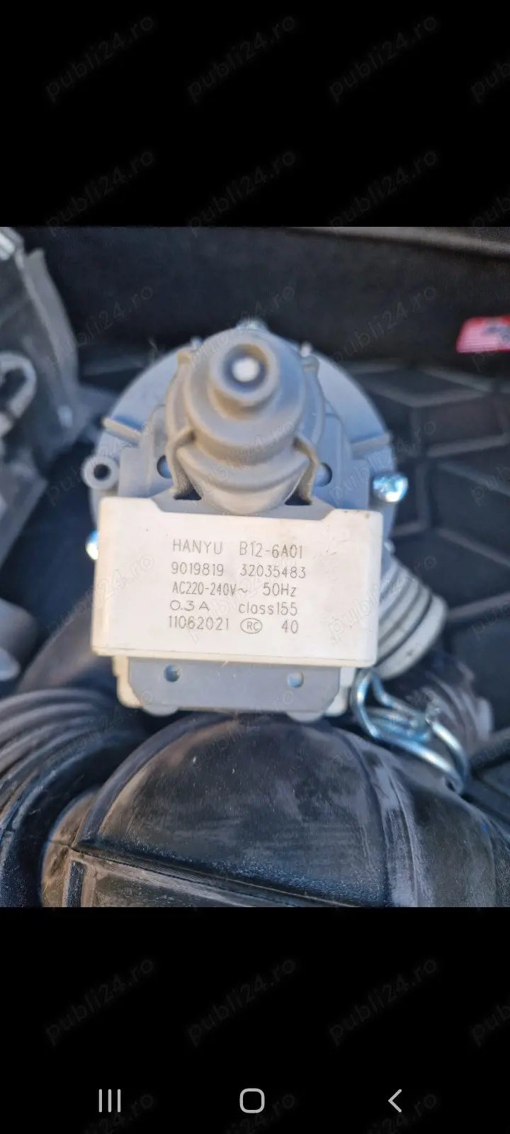 Pompă mașina de spălat Wortex 