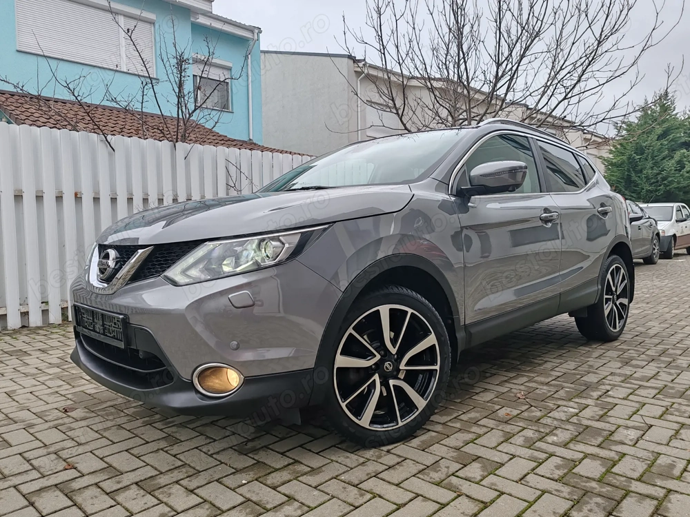 NIssan Qashqai TeknaDCINaviLedXenonCmr360PanoramicSemipieleKeyLesGoInczScauneJanteBicolore etc 