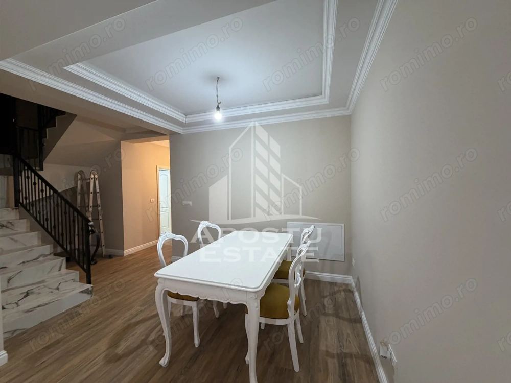 Duplex cu 4 camere de vanzare, P+ E ,127Mp, in Sacalaz