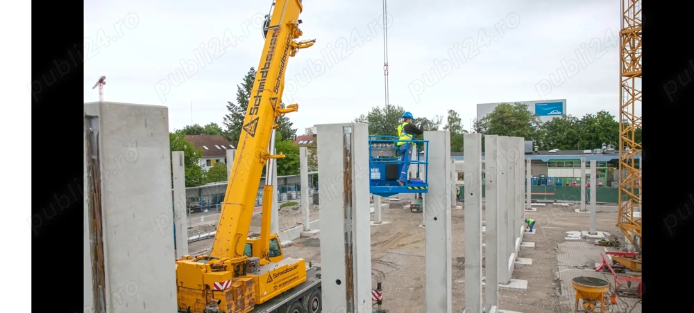 Pentru Germania alegem Doar cu experienta montatori prefabricate si dulgheri hale de prefabricate