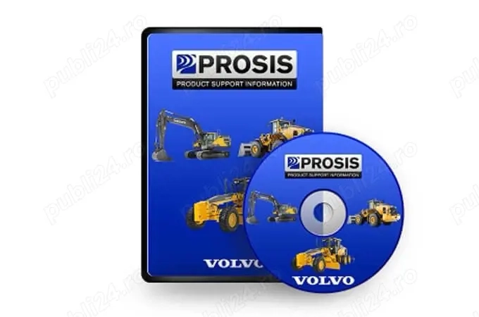 Volvo PROSIS 12/2025 – Catalog de piese și documentație tehnică utilaje Volvo CE