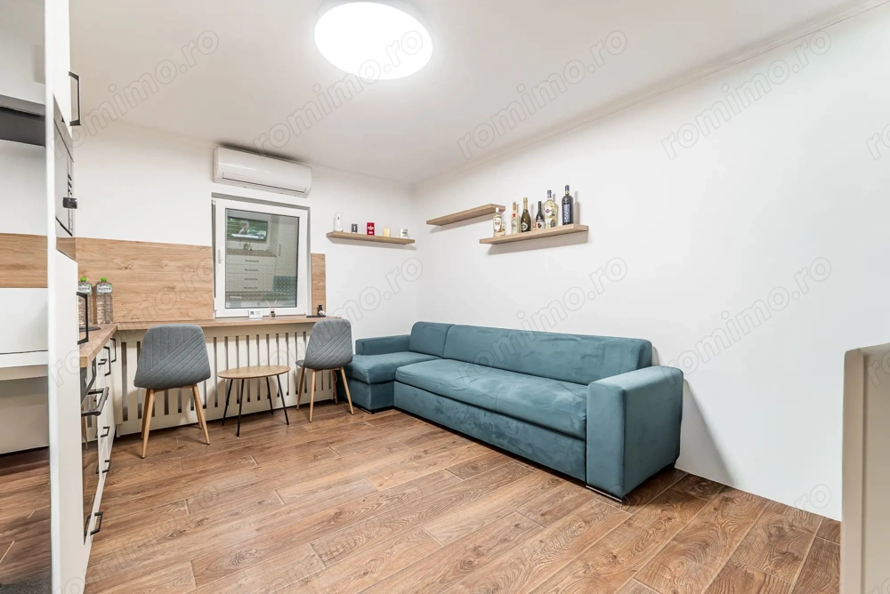 Garsonieră parter investiție inteligentă în Pârneava