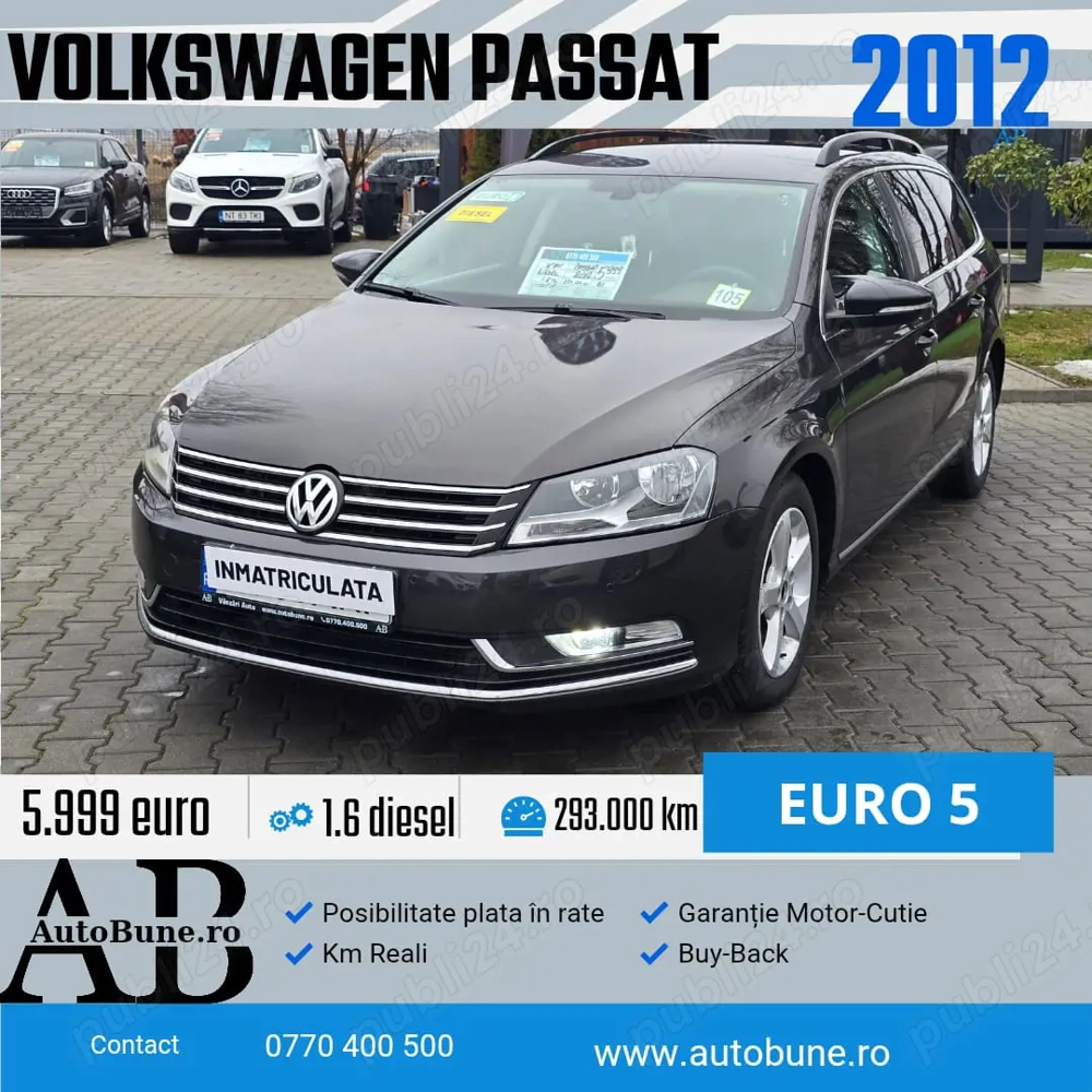 Volkswagen Passat 1.6 Diesel 105 CP