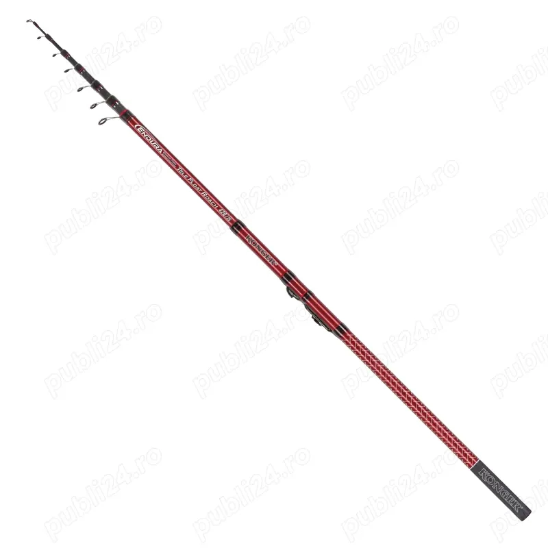 Lanseta telescopica Konger Endura Tele Float Roach, 4.6m sau 5m, 5-25gr, factura+garantie