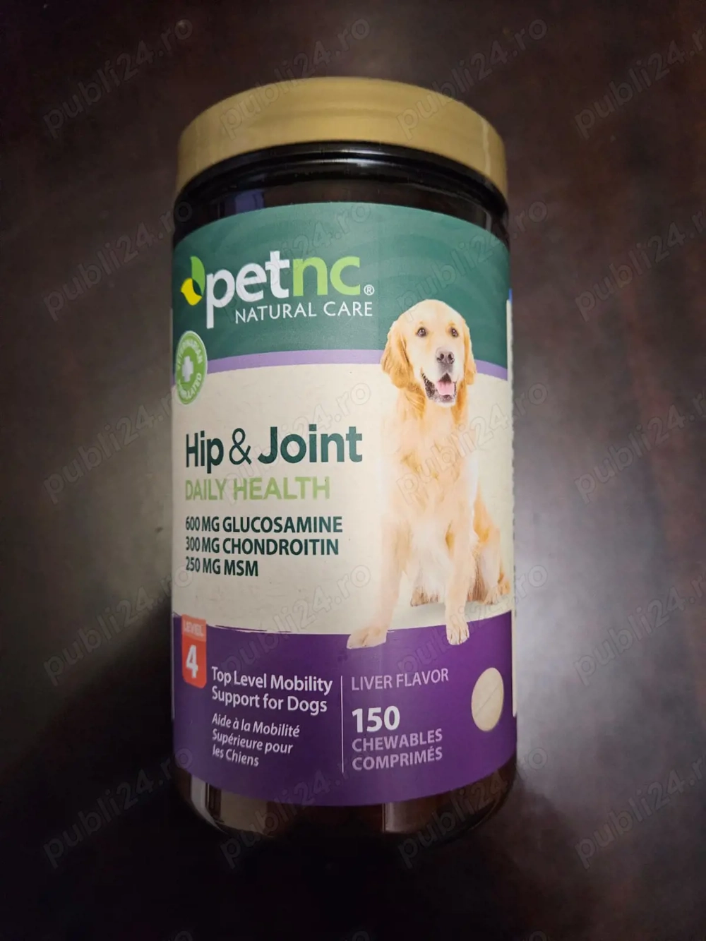Suplimente caini articulatii   displazie   seniori PetNC Hip & Joint