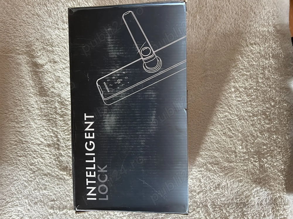 yala inteligenta cu card, cod si amprenta digitala, noua nefolosita.