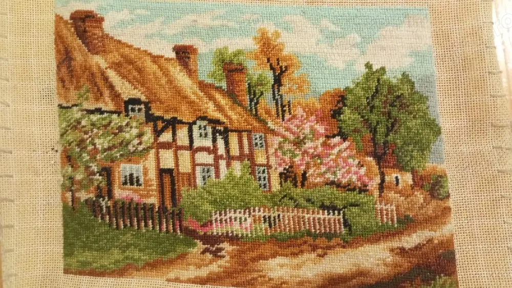 Goblen "Primavara pe uliță"