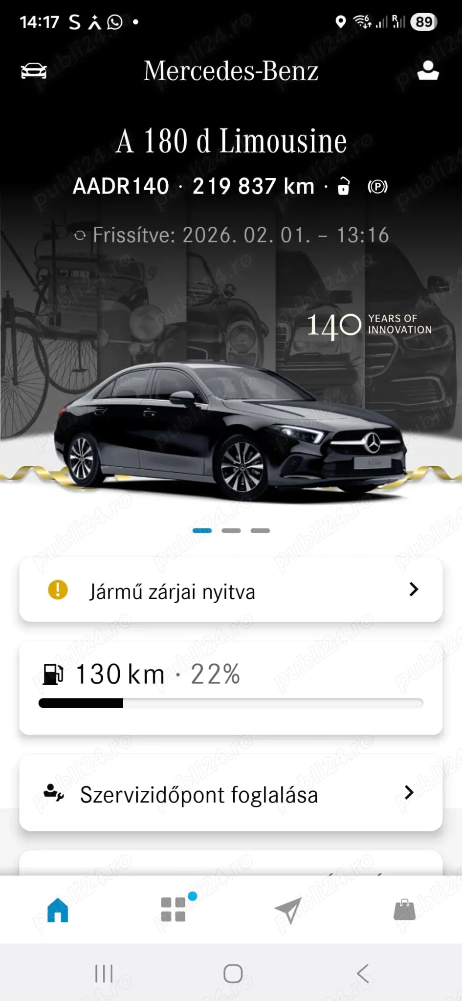 Vând Mercedes Benz A180 TD 2.0