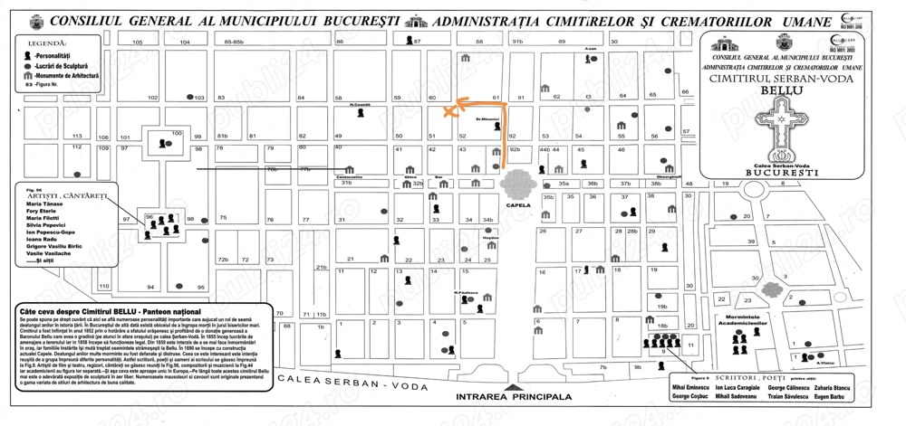 Loc de veci cimitirul Belu