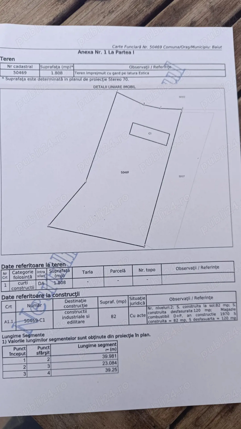 Vand teren in Strambu Baiut , Maramures