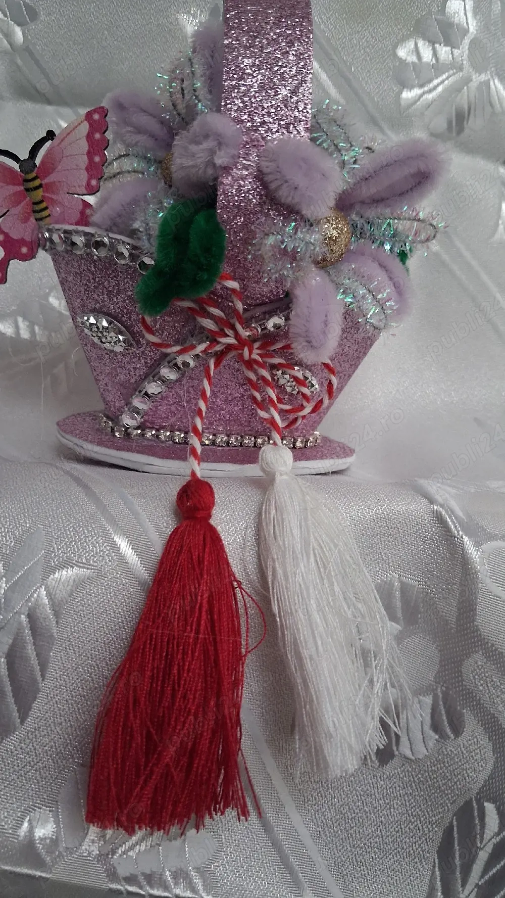 Cosulete cu flori plusate! 