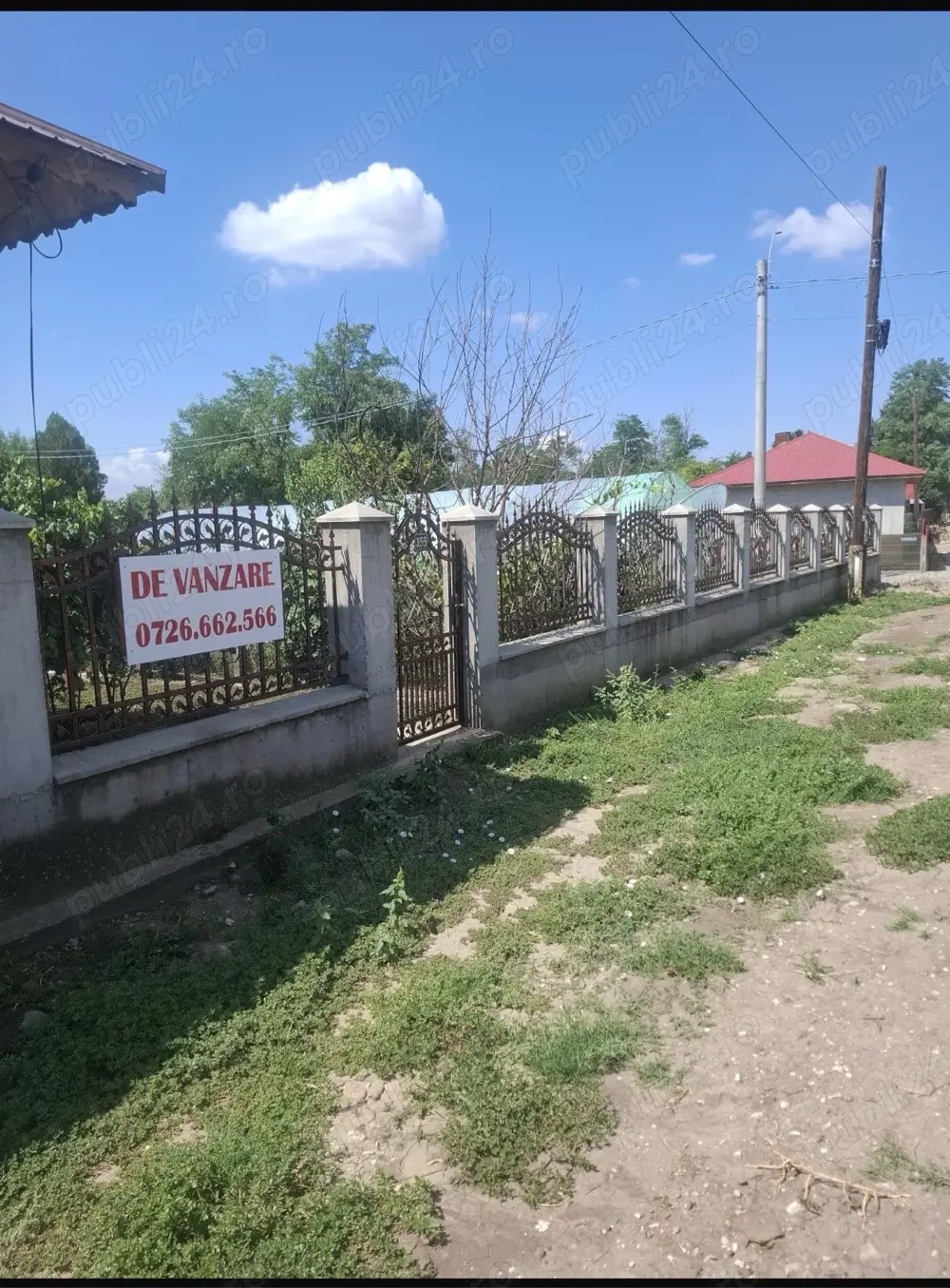 Vand casa comuna Ciocanesti , Judetul Calarasi ,Pret Negociabil 1200mp