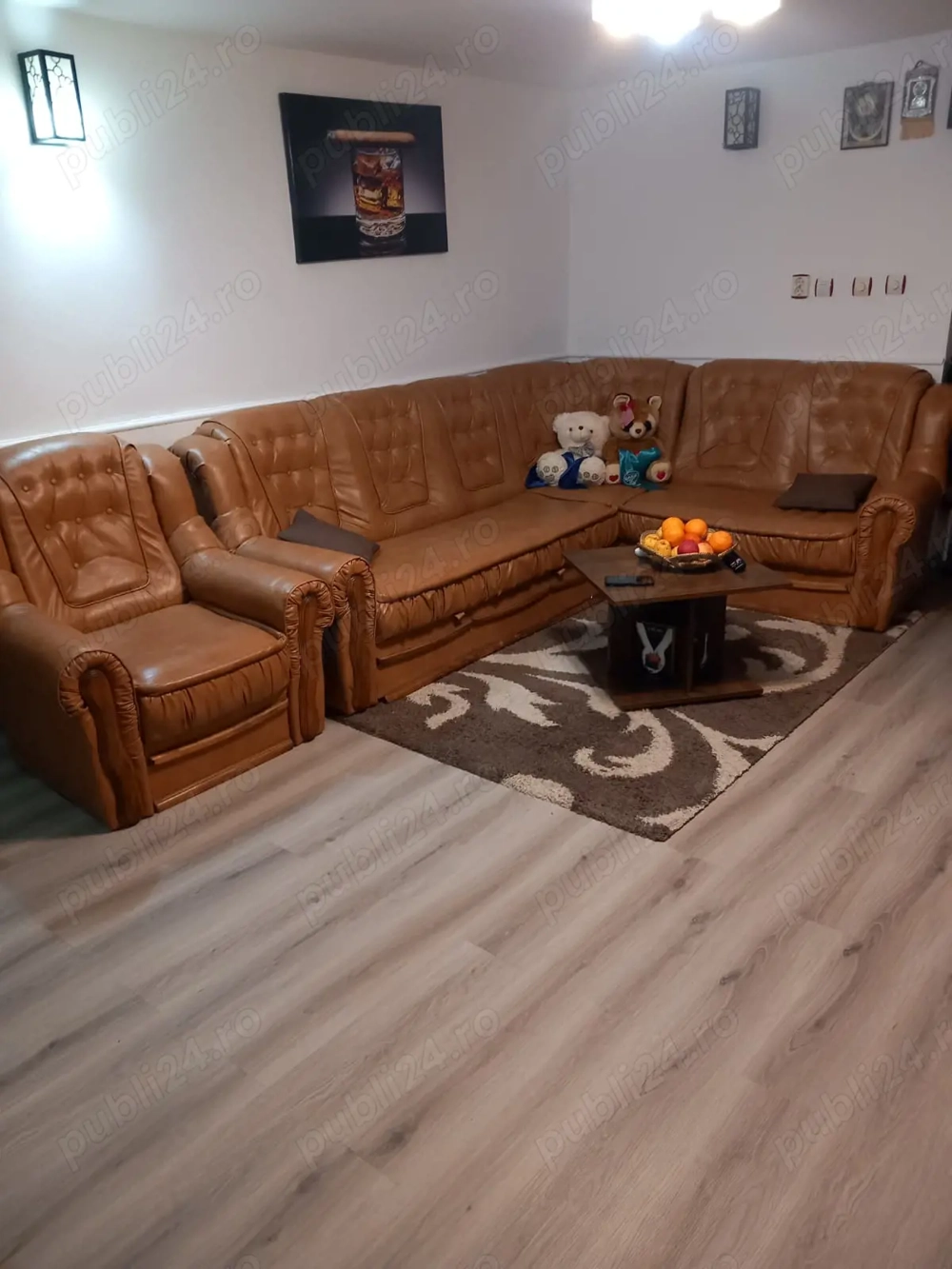 Vand coltar imitatie piele 