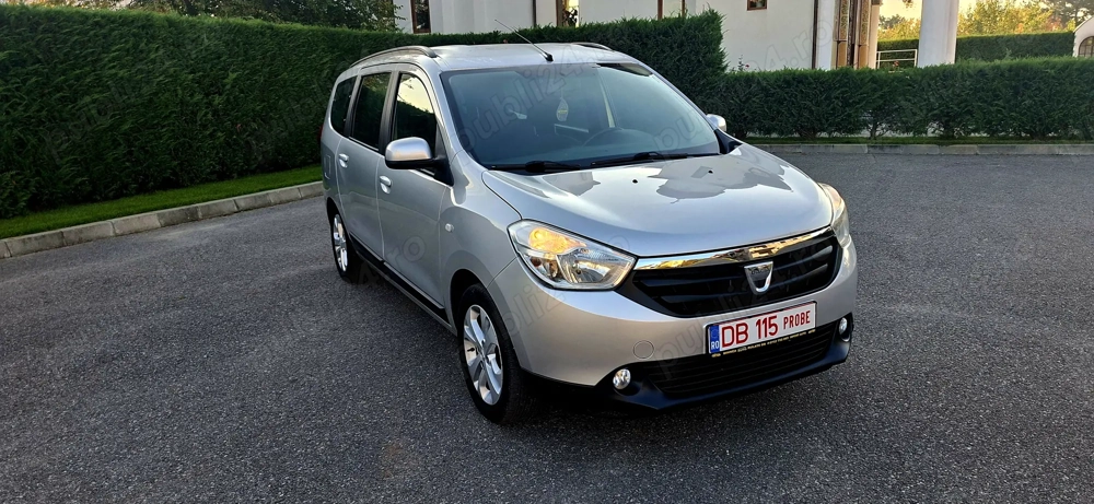 Dacia lodgy,7 locuri,rar efectuat ,carte romania,echipare top,navigatie ,jante aliaj,4xgeamuri elect