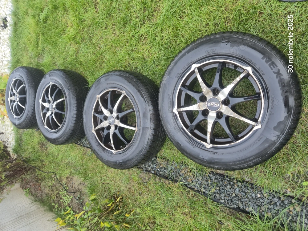 Jante aluminiu 6,5 J x 15 Opel cu anvelope Nexen all season N'Blue 4Season 195/65 R15