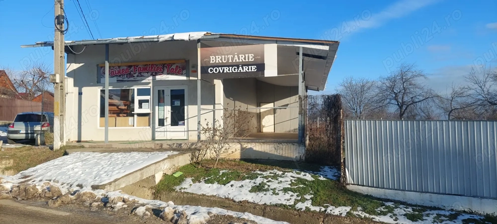 Spațiu comercial   producție 120 mp, teren 215 mp - Centru Faraoanele - Vânzare sau Închiriere