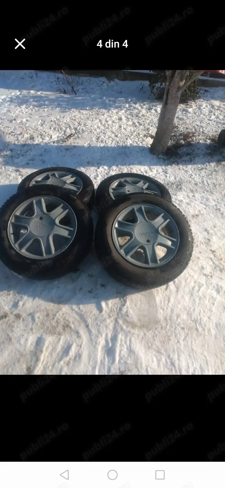 Jante aliaj+cauciucuri