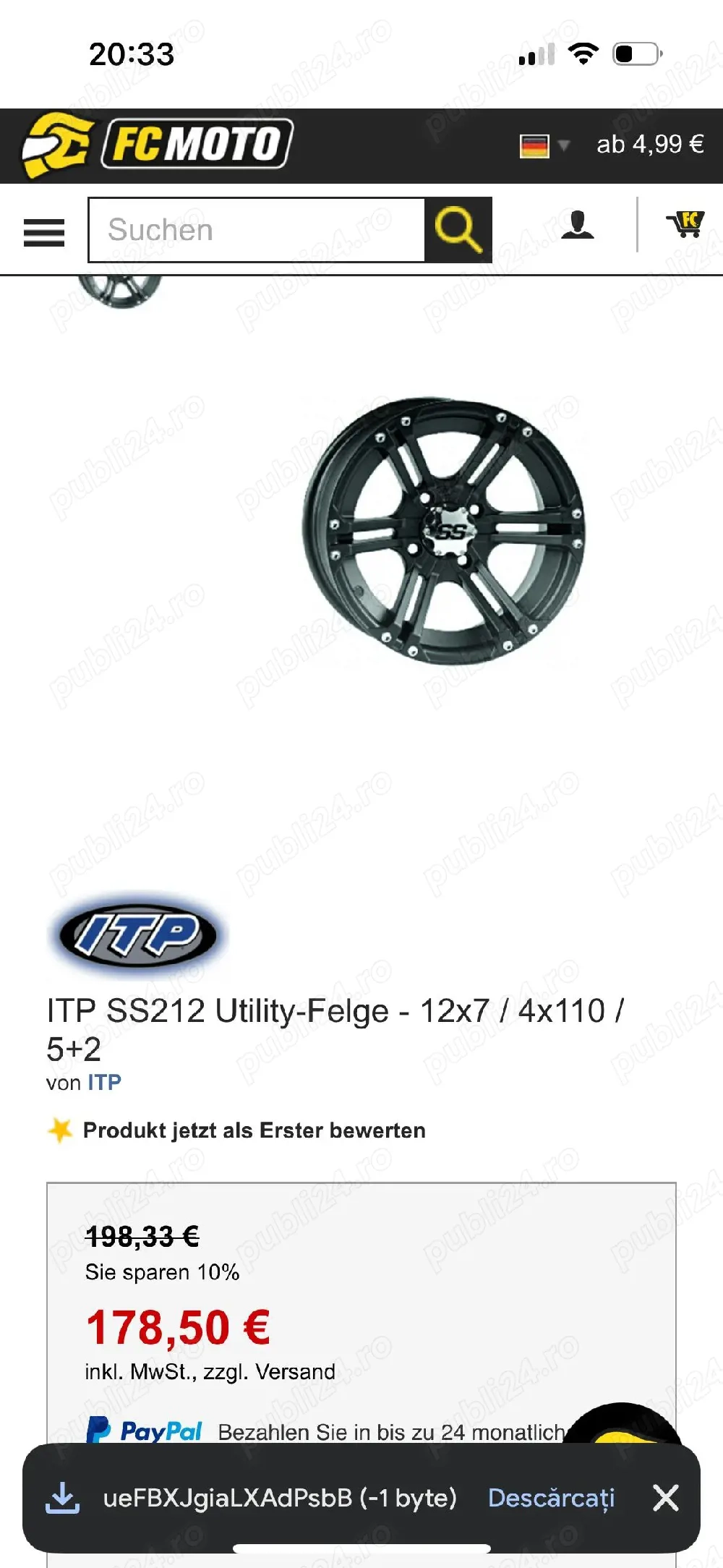 Cauciucuri si jenti ATV
