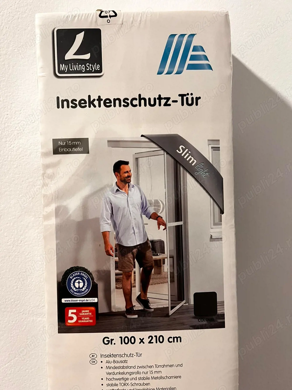 Plasa anti-insecte pentru usa balcon