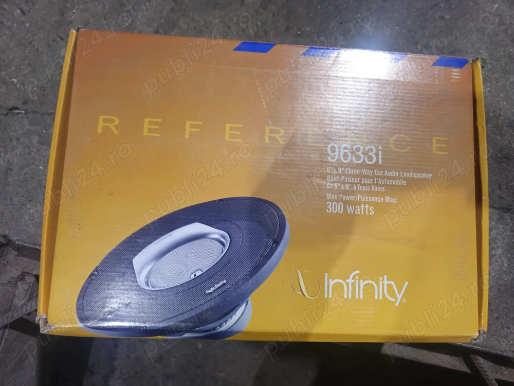 Boxe auto Infinity Reference 9633 I,300 W