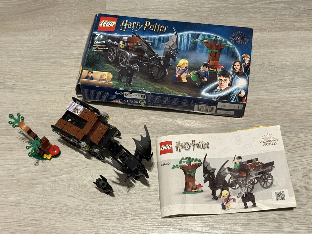 Lego Harry Potter 76400 Hogwarts Carriage set incomplet