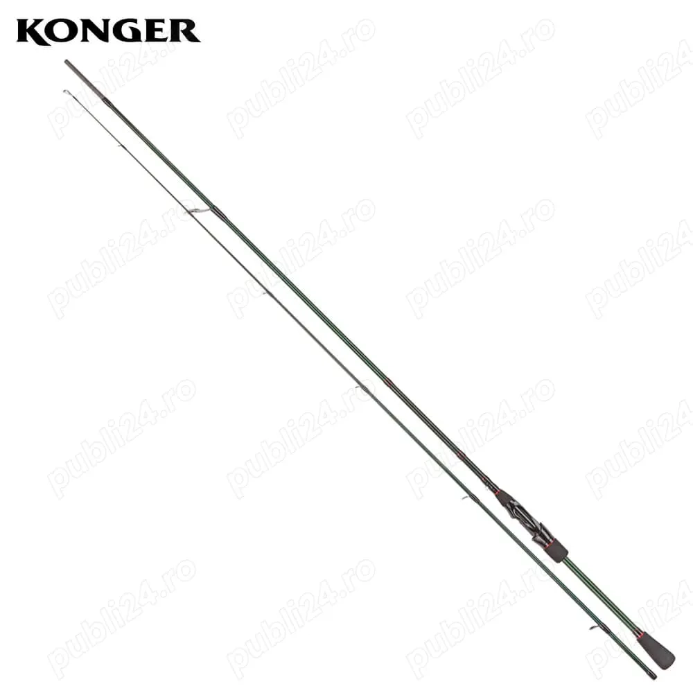 Lanseta Spinning Konger Kastmaster Spin M 2.28m sau 2.44m 6-21gr, din 2buc, factura + garantie