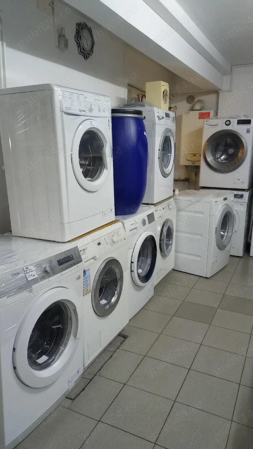 Masini nou  de spalat cu butoi