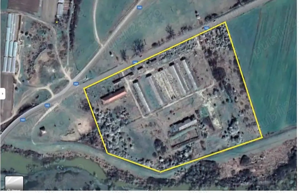 Inchiriez hale 7000 mp si teren intravilan 70000 mp